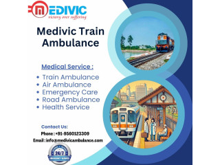 Medivic Medivic Train Ambulance Service in Patna: Reliable Critical Care Transport