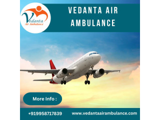 With Unique Medical Setup  Take Vedanta Air Ambulance in Varanasi