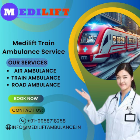 medilift-train-ambulance-service-in-delhi-gives-conveyance-big-0