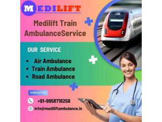 Medilift Train Ambulance in Chennai Provides Medical Transport in Chennai