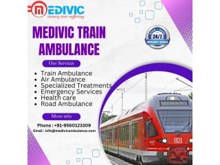 Medivic Train Ambulance Service in Ranchi by Patient Safety