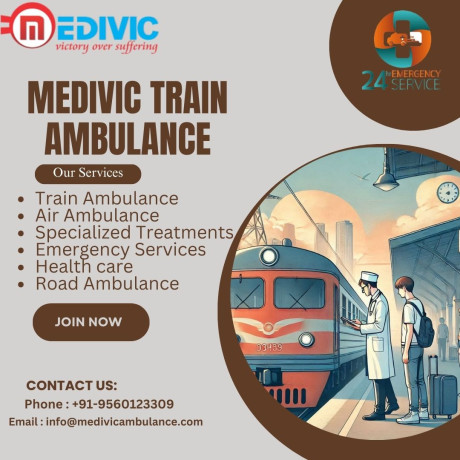 medivic-train-ambulance-service-in-delhi-fully-equipped-with-icu-big-0