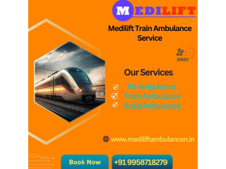 Travel Safe and Smooth With Medilift Train ambulance in Raipur