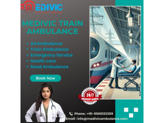 Medivic Train Ambulance Service in Patna is in short a practical way of emergency patient care