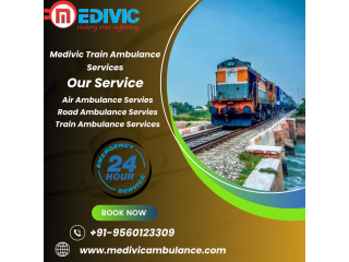 Medilift Train Ambulance Services in Jamshedpur Fulfilling the Needs of Patients