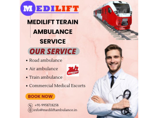 Medilift Train ambulance in Mumbai to always ready to transit sick disease patient