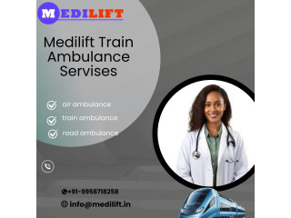 Medilift Train Ambulance Services in Delhi Fulfilling the Needs of Patients