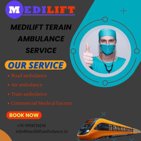 medilift-train-ambulance-in-jamshedpur-very-fast-transportation-service-big-0