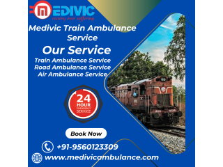 Medivic Train Ambulance Service in Siliguri is expert care and safe patient transfer.