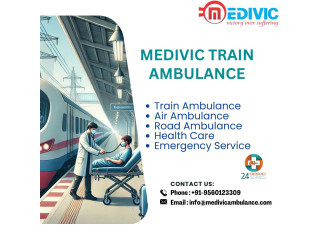 Medivic Train Ambulance Services in Ranchi is the lifeline for critical patients