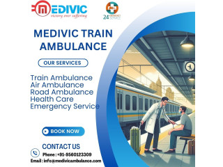 Medivic Train Ambulance Service in Kolkata Advanced Emergency Care