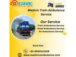 Medivic Train Ambulance is your Reliable Train Ambulance Partner in Bangalore