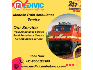 Medivic Train Ambulance service in Mumbai  provides 24/7 Patient Transfer