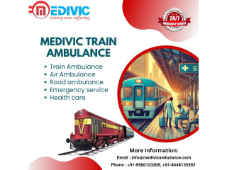 Medivic Train Ambulance Service for Safe and Timely Transfer in Lucknow