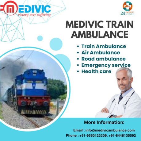 medivic-train-ambulance-service-in-jamshedpur-is-clean-and-pollution-free-transportation-big-0