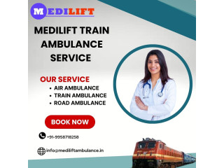 Medilift Train Ambulance service low-cost emergency medical service that provides