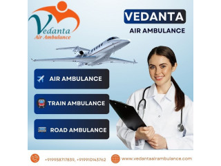 Book the Finest Patient Transfer Service by Vedanta Air Ambulance Service in Raipur at a Low-fare