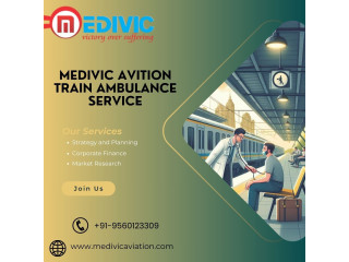 Book the safest Medivic Aviation Train Ambulance Service in Guwahati