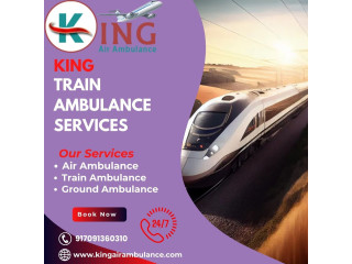 King Train Ambulance in Kolkata provides to easily Round-the-Clock Transfer service