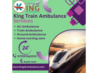 King Train Ambulance in Chennai Caters transited emergency patients