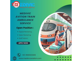 Medivic Aviation Train Ambulance Services in Guwahati Guarantees Immediate Patient Transfer