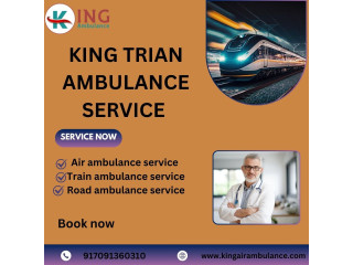 King Train Ambulance in Patna provides Top-Rated Transfer Medical Emergency Care