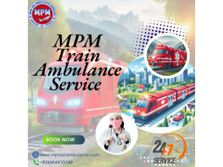 For risk-free medical transportation, use Kolkatas MPM Train Ambulance Service