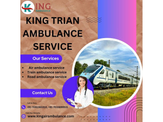 King Train Ambulance in Chennai Caters transit to emergency patients