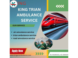 King Train Ambulance Service in Patna Is Get top class Transfer Services