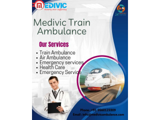 Medivic Train Ambulance Service in Allahabad provides affordable and reliable transportation