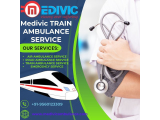 Medivic Train Ambulance Services in Nagpur is the source of risk-free medical transportation