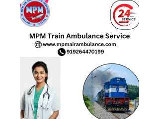 MPM Train Ambulance in Jamshedpur Provides Efficient Patient Shifting