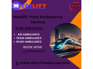 Use Medilift Train Ambulance to Transfer Patient Safely in Bhopal