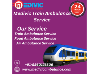 Medivic Train Ambulance in Bangalore provides patients with the best convenience