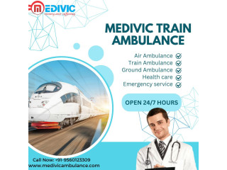 Medivic Train Ambulance Service in Ranchi is a Reliable Critical Care Transport