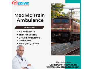 Medivic Train Medivic Train Ambulance Service in Kolkata is here to help you