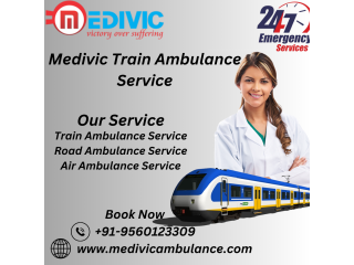 Medivic Train Ambulance Service in Jamshedpur Caters to Every Patient's Need