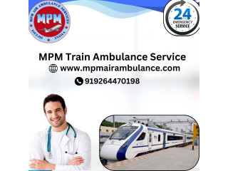 MPM Train Ambulance in Raipur supports patients on Long-Distance Journeys