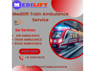 Book Medilift Train Ambulance for Rapid Patient Transfer in Pune.