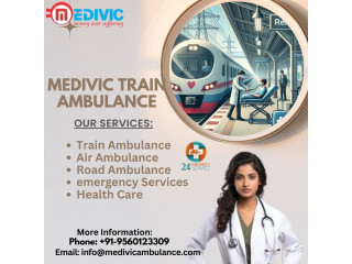 Medivic Train Ambulance Equipped with Latest Medical Equipment in Ranchi