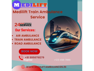 MEDILIFT Train Ambulance Take Proper Safety Measures during Transfer in Jabalpur