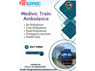 If you have a critical medical condition then call Medivic Train Ambulance Service in Ranchi