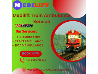 Medilift provides train ambulance for any emergency in Pune