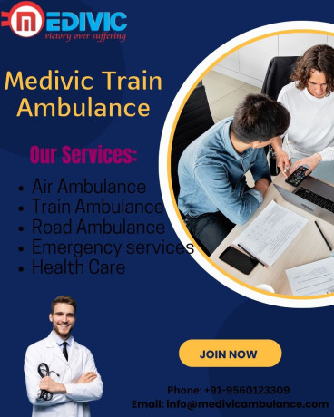 medivic-train-ambulance-in-delhi-provides-you-with-affordable-safe-and-effective-services-big-0