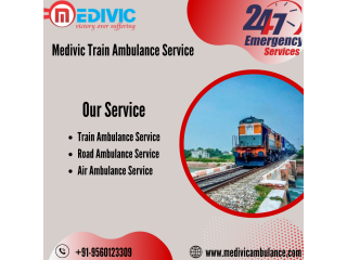 Opt for MedivicTrain Ambulance in Lucknow to Transport Patient at Any Time