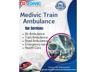 Use Medivic Train Ambulance Services for Convenient and Safe Patient Transfer in Kolkata