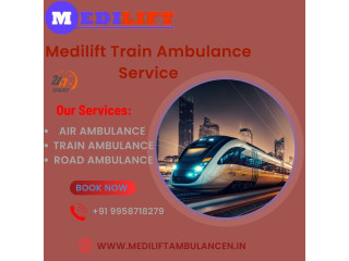 Medilift Train Ambulance in Kolkata has Modern Medical Equipment inside the Train