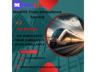 Use Medilift Train Ambulance in Jabalpur for Hassle-free and Safe Patient Transfer