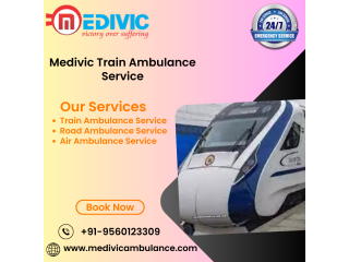 Get Medivic Train Ambulance in Jamshedpur for Quick Emergency Response