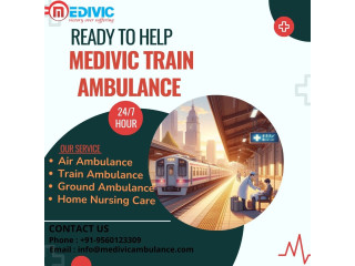 Choose Medivic Train Ambulance Service in Ranchi for fast and safe shifting